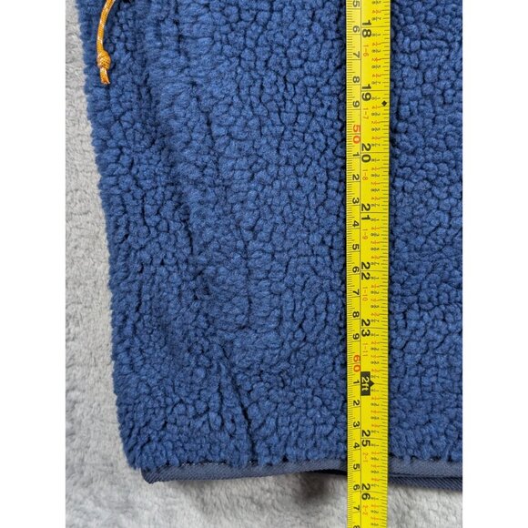 Alpine Design Mens Jacket Size Small Blue Sherpa Teddy Outdoor Camp Cabin Soft - Picture 12 of 15